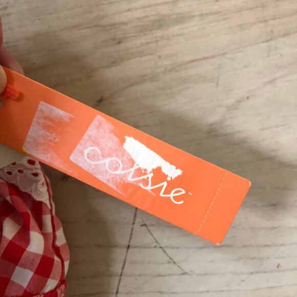 Colsie NWT Women's Red Gingham Unlined Bralette Size XL - Picture 6 of 9